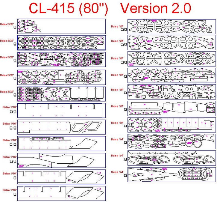 cl 415 80 laser balsa