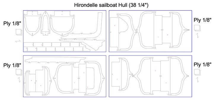 Hirondelle sailboat - Ship Modelling - Products - MR AeroDesign