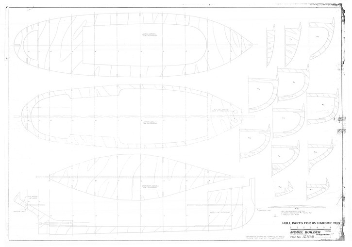 85' Tug Boat (74") - Ship Modelling - Products - MR AeroDe   sign