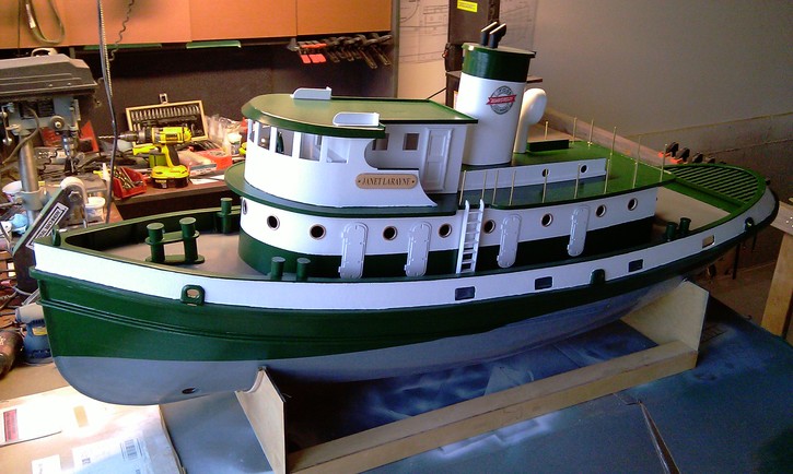 85' Tug Boat (74") - Ship Modelling - Products - MR AeroDesign
