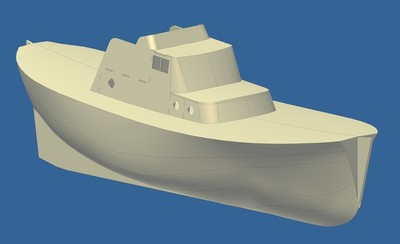 US Coat Guard 52' Steel Hulled Motor Lifeboat