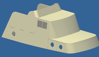 US Coat Guard 52' Steel Hulled Motor Lifeboat