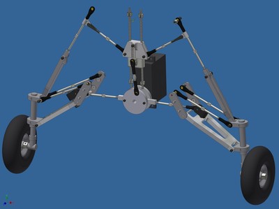 Picture of CL-415 Retractable main Landing gear kit