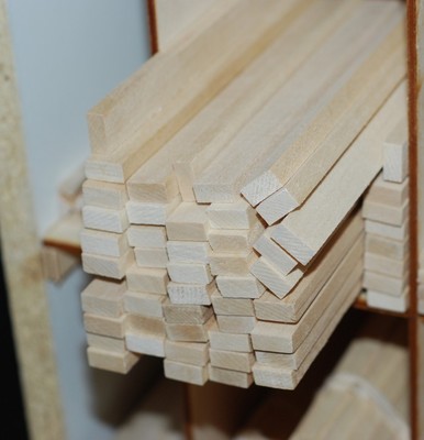 Picture of Bassewood 1/4'' x 1/4'' x 36''