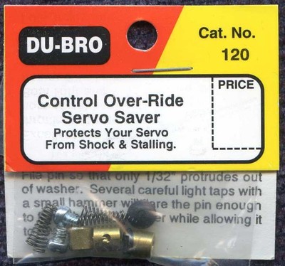 Picture of Control Over-Ride Servo Saver
