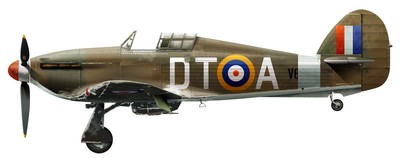 Picture of Hawker Hurricane (92") - Vailly Aviation