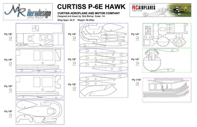 Curtiss Hawk (Échelle 1/4)