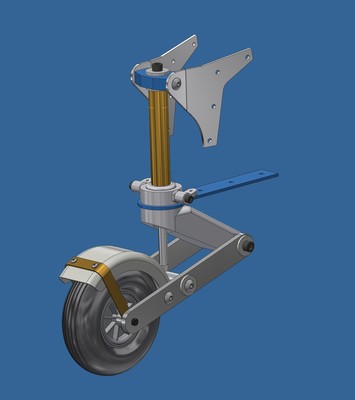 Picture of Tail Wheel Assembly (PC-6 120")